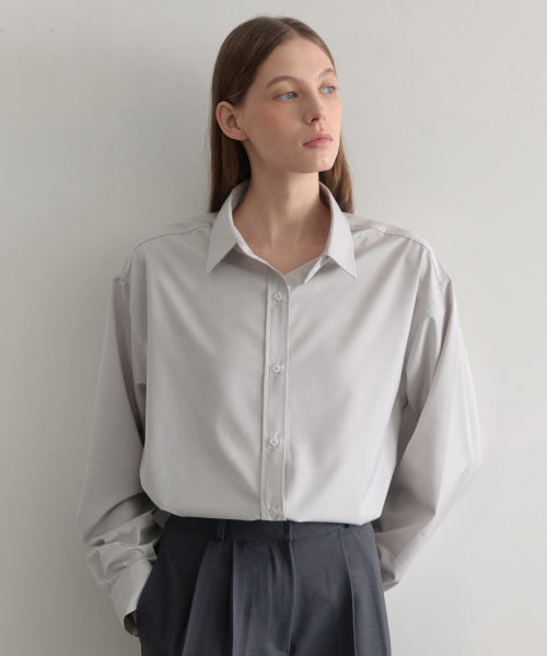 THE OFFICE SHIRT - 7 COLORS PASTEL GRAY