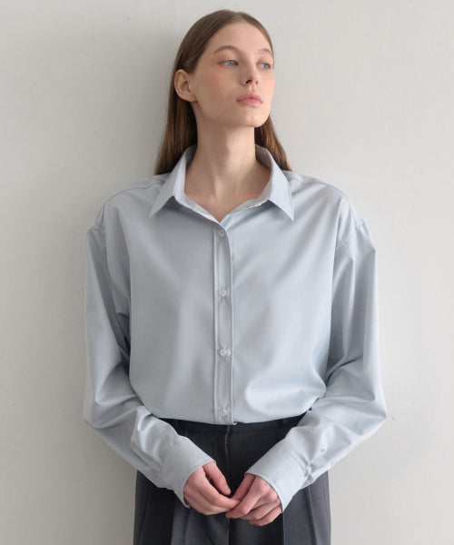 THE OFFICE SHIRT - 7 COLORS PASTEL SKY