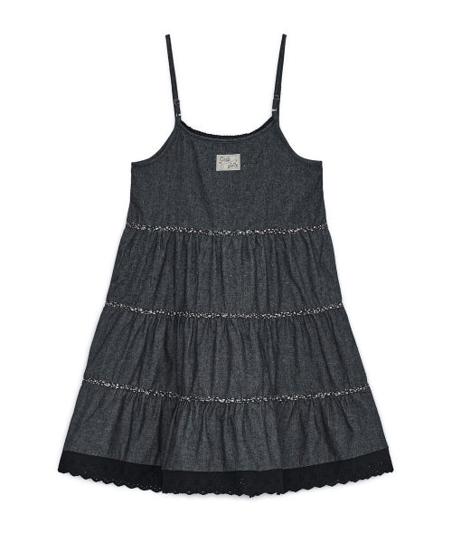 TIERED MORI SLEEVELESS - 2 COLORS AS SHOWN