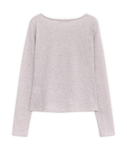 MELLOW LONG SLEEVE TEE GREY