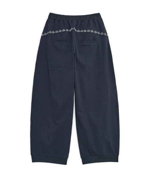 ETHNIC LINE TRACK PANTS - 2 COLORS NAVY