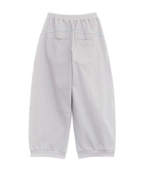 ETHNIC LINE TRACK PANTS - 2 COLORS GREY