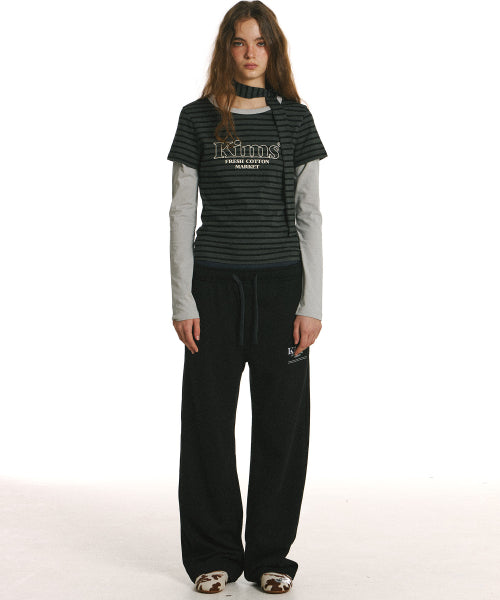 MINI BAM LINE PANTS - 2 COLORS BLACK