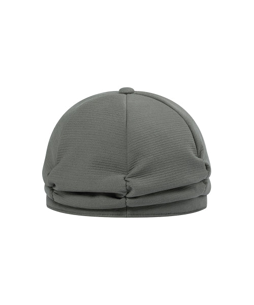 PLEATS SHIRRING CAP #REI同款! - 2 COLORS GREY