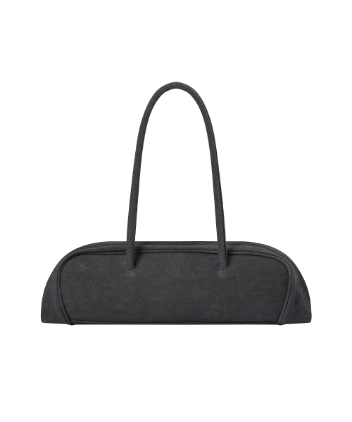TWILL BAGUETTE BAG #REI同款! - 2 COLORS CHARCOAL