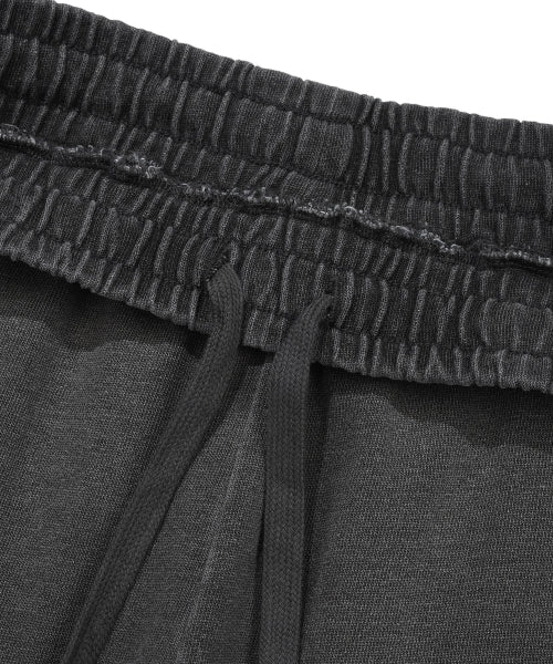 BIG LILY DENIM WASHED SEMI WIDE SWEATPANTS #GISELLE同款! GREY