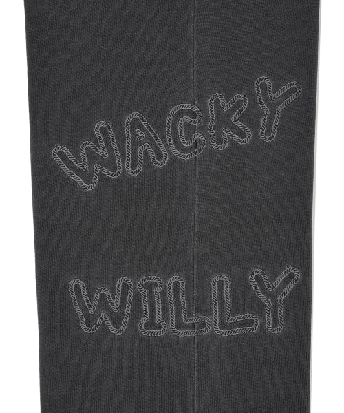 BIG LILY DENIM WASHED SEMI WIDE SWEATPANTS #GISELLE同款! GREY