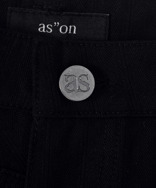 ASON TINA TWILL PANTS - 2 COLORS BLACK