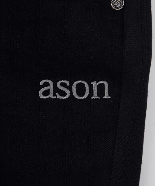 ASON TINA TWILL PANTS - 2 COLORS BLACK