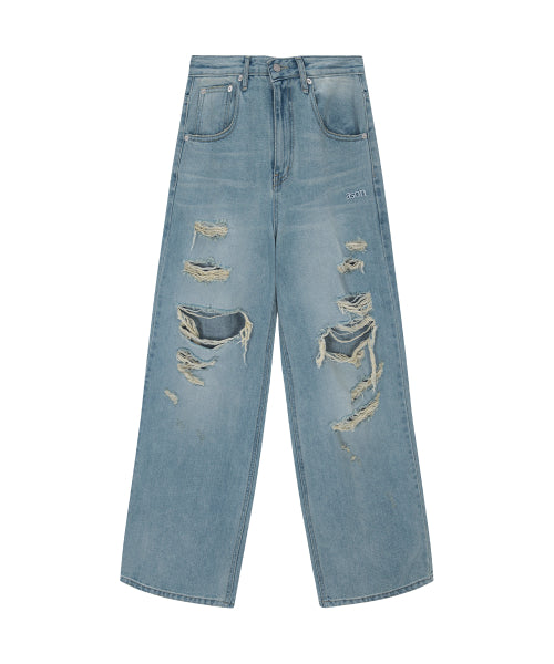 SKY DAMAGE PANTS