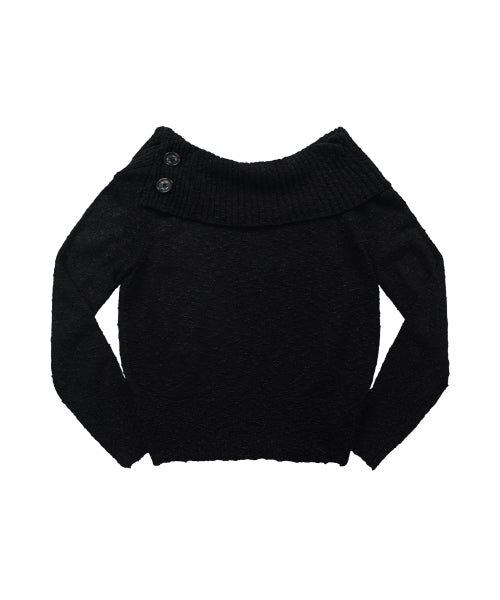 KIRA OFF-SHOULDER KNIT - 2 COLORS