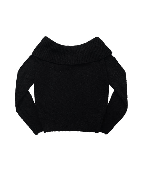KIRA OFF-SHOULDER KNIT - 2 COLORS