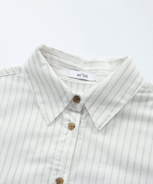 LOPY STRIPE SHIRT - 2 COLORS