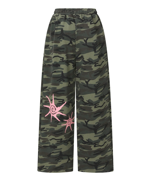 WIDE PANTS UNISEX KHAKI