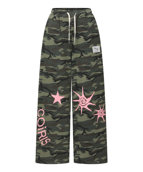 WIDE PANTS UNISEX KHAKI