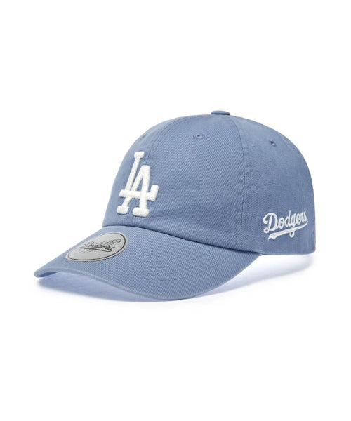 SIGNATURE UNSTRUCTURED BALL CAP NY #KARINA同款! - 12 COLORS BLUE
