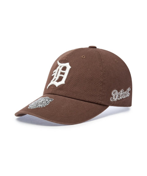 SIGNATURE UNSTRUCTURED BALL CAP NY #KARINA同款! - 12 COLORS BROWN