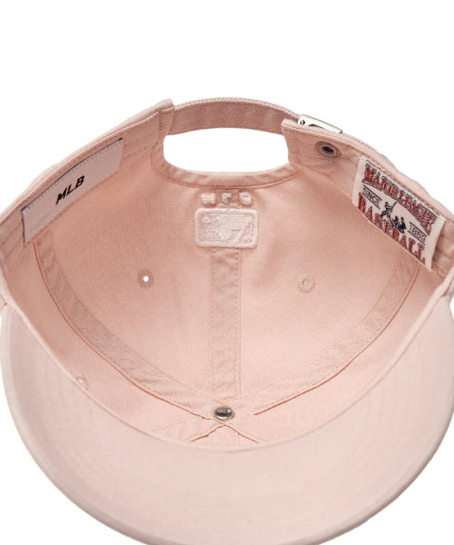 SIGNATURE UNSTRUCTURED BALL CAP NY #KARINA同款! - 12 COLORS CORAL