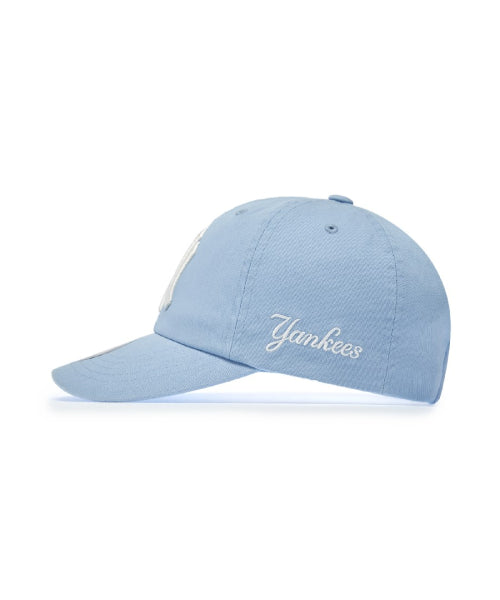 SIGNATURE UNSTRUCTURED BALL CAP NY #KARINA同款! - 12 COLORS SKY BLUE