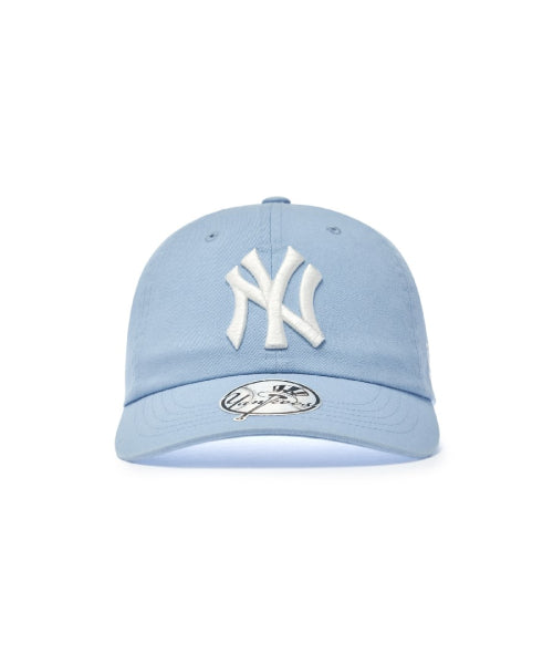 SIGNATURE UNSTRUCTURED BALL CAP NY #KARINA同款! - 12 COLORS SKY BLUE