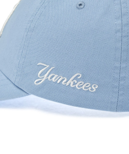 SIGNATURE UNSTRUCTURED BALL CAP DET #KARINA同款! - 12 COLORS SKY BLUE