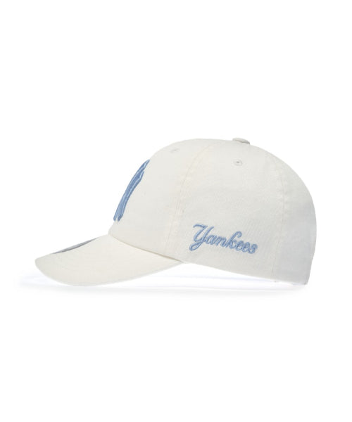 SIGNATURE UNSTRUCTURED BALL CAP DET #KARINA同款! - 12 COLORS IVORY