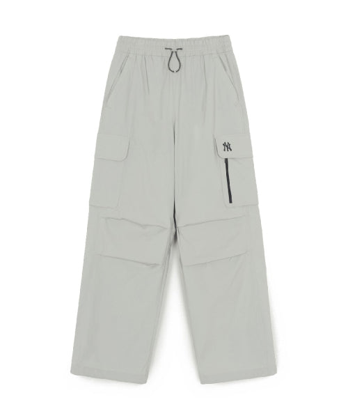 GORPCORE COTTON TOUCH PARACHUTE CARGO WIDE PANTS NY #KARINA同款! - 3 COLORS GREY