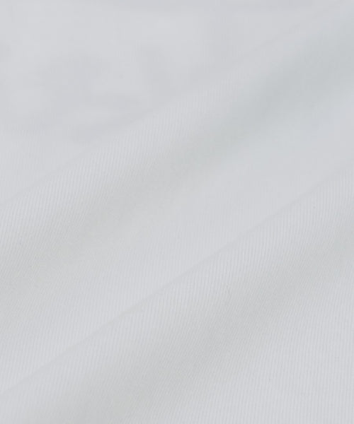 BASIC SIMPLE STREET LOGO OVERFIT SHORT SLEEVE T-SHIRT NY #KARINA同款! - 2 COLORS WHITE
