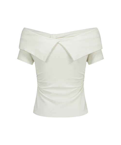 OFF SHOULDER MINT - 4 COLORS WHITE