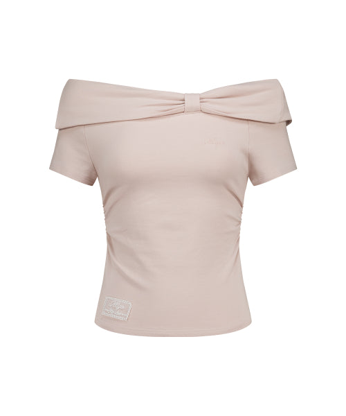 OFF SHOULDER MINT - 4 COLORS PINK