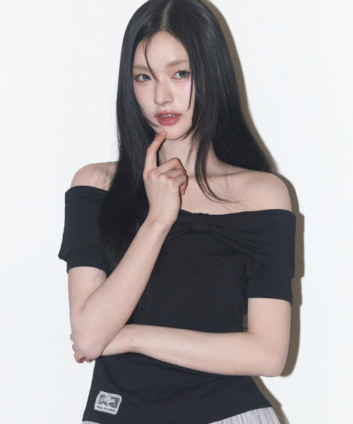 OFF SHOULDER MINT - 4 COLORS BLACK