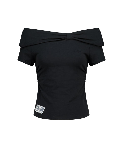 OFF SHOULDER MINT - 4 COLORS BLACK