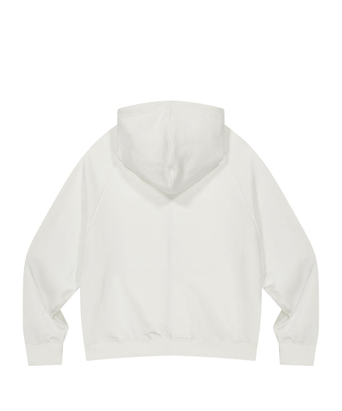 129 LOGO HOODIE GREY - 9 COLORS WHITE