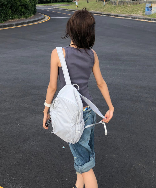 PLICO BACKPACK - 5 COLORS LIGHT GREY