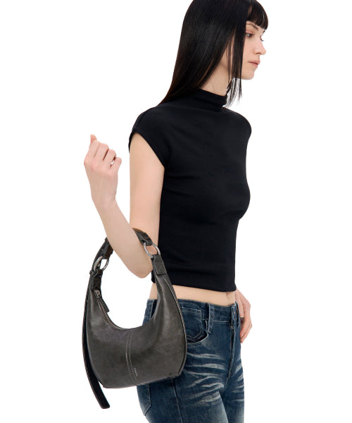 TOVI BAG - 2 COLORS METALLIC GREY