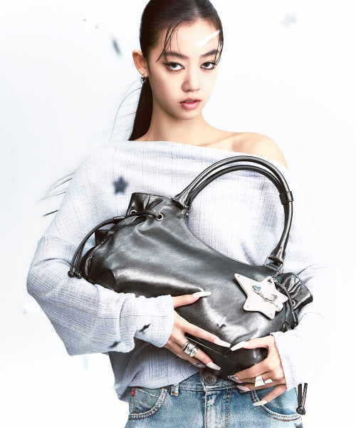 BREEZY BAG MINI - 4 COLORS METALLIC GREY