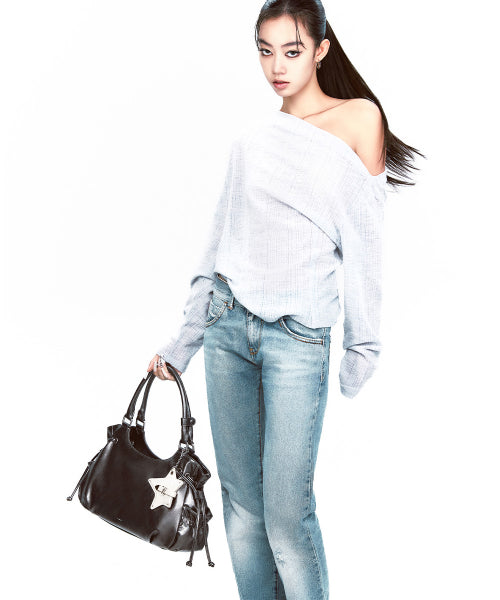 BREEZY BAG MINI - 4 COLORS METALLIC GREY