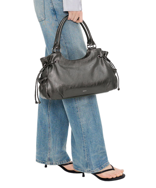 BREEZY BAG MINI - 4 COLORS METALLIC GREY