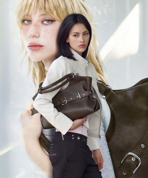 LENE BAG · - 3 COLORS BROWN