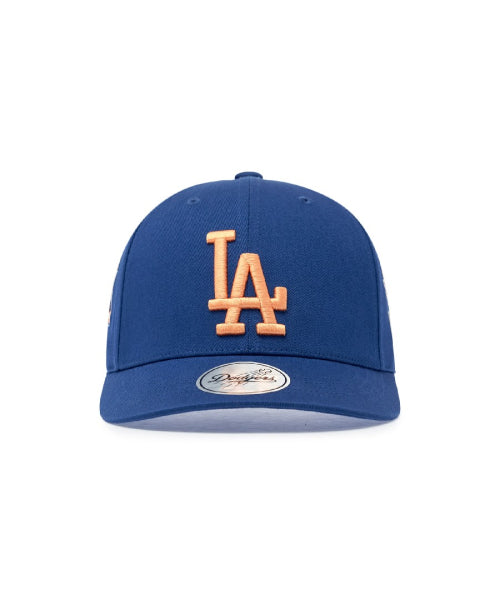 SIGNATURE ALL-OVER PATCH STRUCTURED BALL CAP LA #KARINA同款! - 5 COLORS BLUE