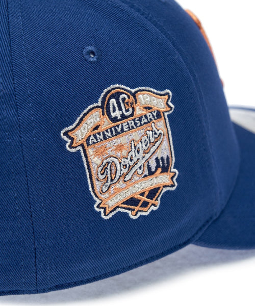 SIGNATURE ALL-OVER PATCH STRUCTURED BALL CAP LA #KARINA同款! - 5 COLORS BLUE