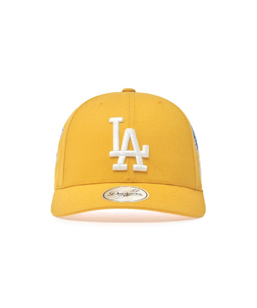 SIGNATURE ALL-OVER PATCH STRUCTURED BALL CAP LA #KARINA同款! - 5 COLORS AS SHOWN