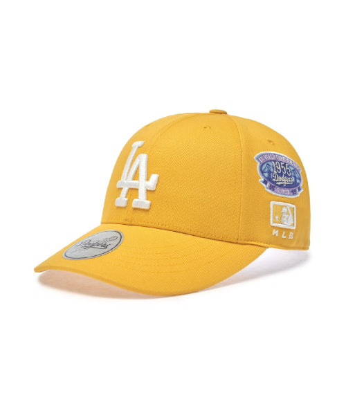 SIGNATURE ALL-OVER PATCH STRUCTURED BALL CAP LA #KARINA同款! - 5 COLORS AS SHOWN