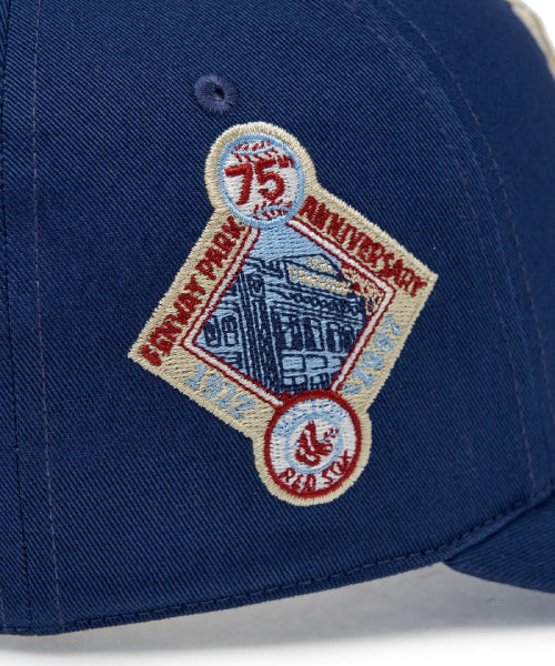 SIGNATURE ALL-OVER PATCH STRUCTURED BALL CAP LA #KARINA同款! - 5 COLORS NAVY