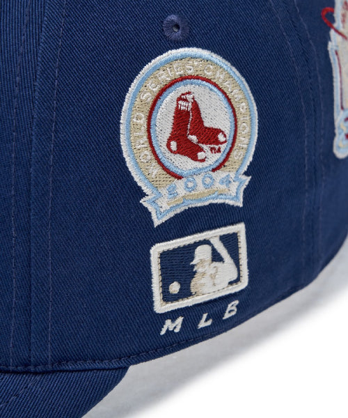 SIGNATURE ALL-OVER PATCH STRUCTURED BALL CAP LA #KARINA同款! - 5 COLORS NAVY