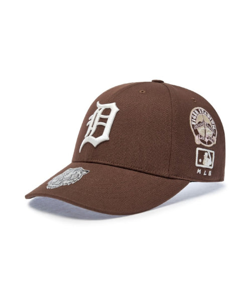 SIGNATURE ALL-OVER PATCH STRUCTURED BALL CAP LA #KARINA同款! - 5 COLORS BROWN