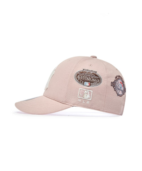 SIGNATURE ALL-OVER PATCH STRUCTURED BALL CAP LA #KARINA同款! - 5 COLORS CORAL