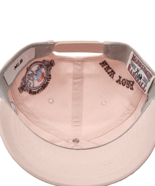 SIGNATURE ALL-OVER PATCH STRUCTURED BALL CAP LA #KARINA同款! - 5 COLORS CORAL