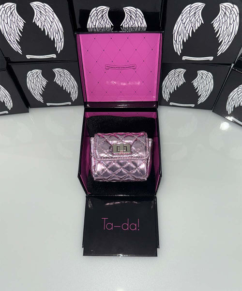 I COIN PURSE - 2 COLORS PINK