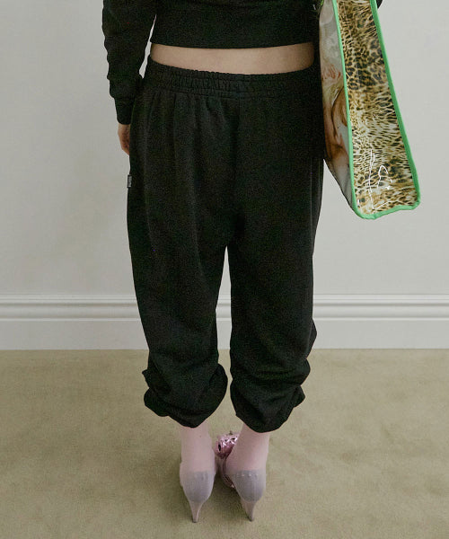 NAPOLEON STUD SWEATPANTS - 6 COLORS BLACK